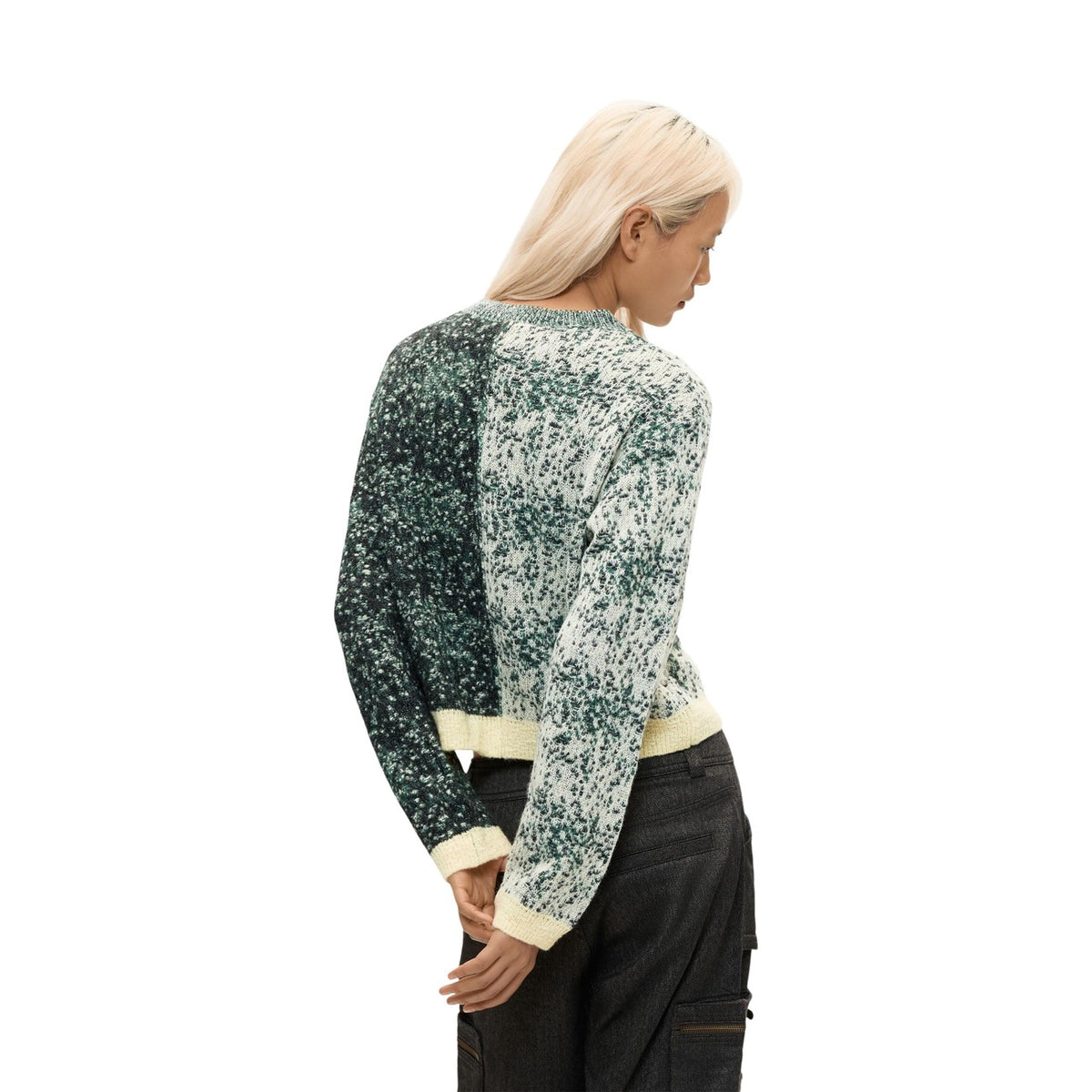 Desigual — Damen-Pullover Earth grün — Ansicht 4