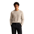 Guess — Men’s beige Niro Vanisé Stripes sweater