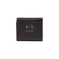 Armani Exchange — Compacte bruine damesportemonnee