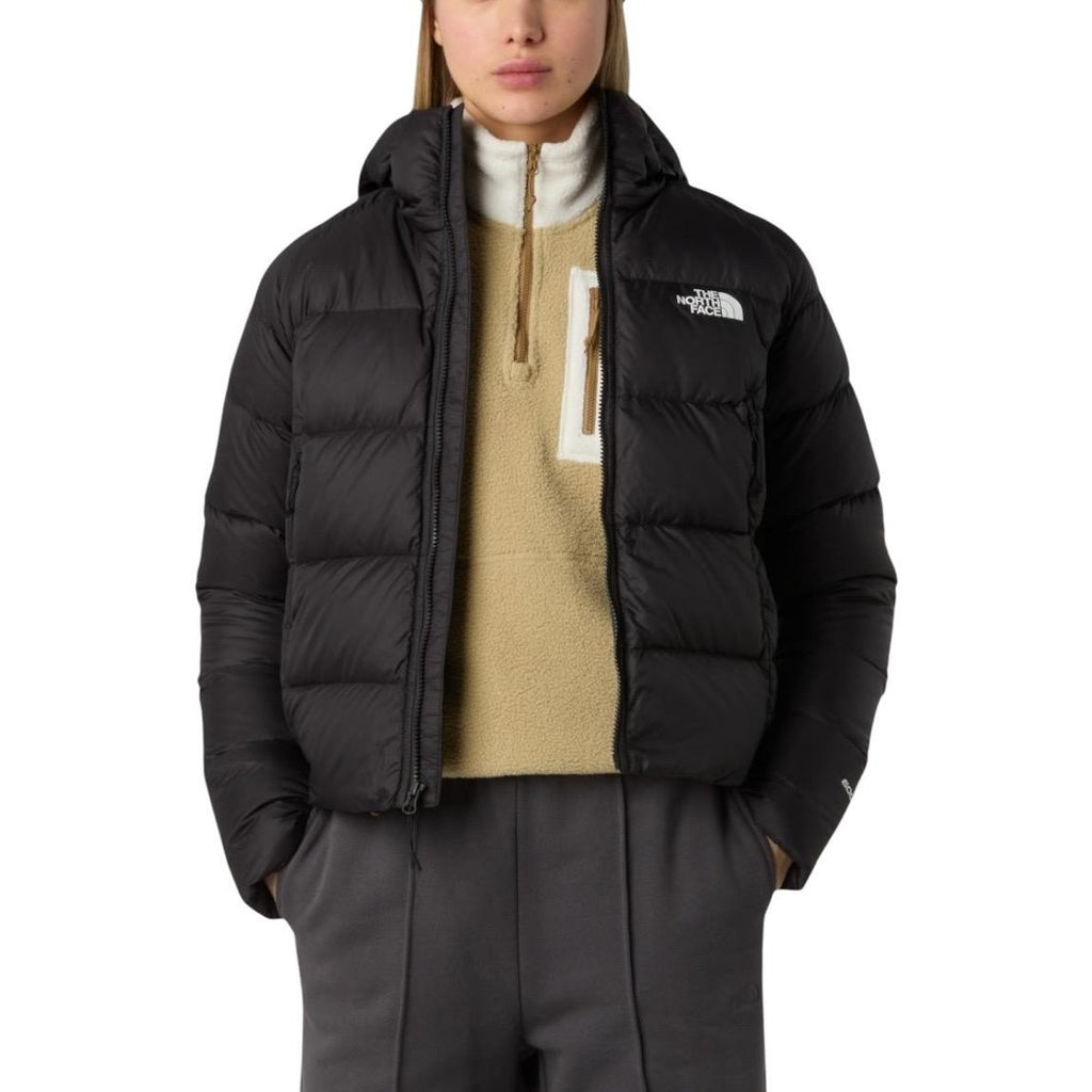 The North Face — Zwarte Hyalite damesdonsjas met capuchon — afbeelding 3