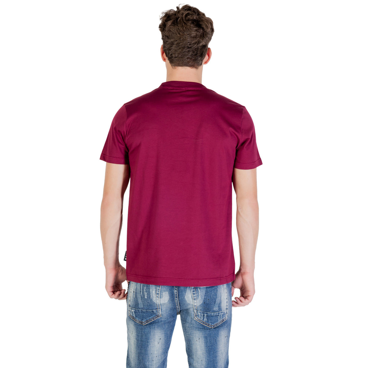 Icon — T-shirt ICUF2W6T001 bordeaux homme — vue 2
