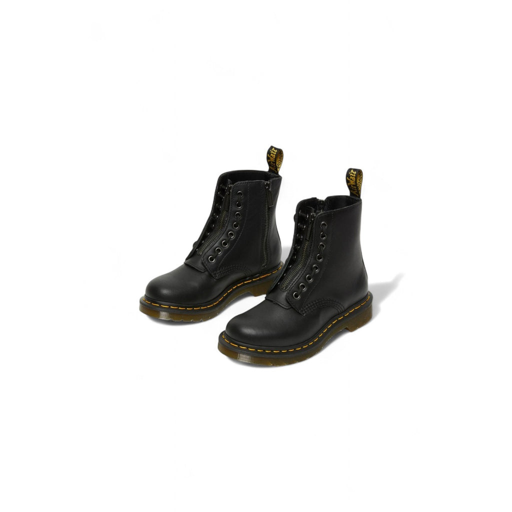 Dr. Martens — Bottes réf. 23863001 en cuir noir femme — vue 5