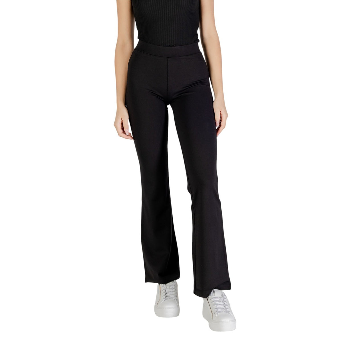 Jacqueline de Yong — Pantalon Pretty Flare noir femme