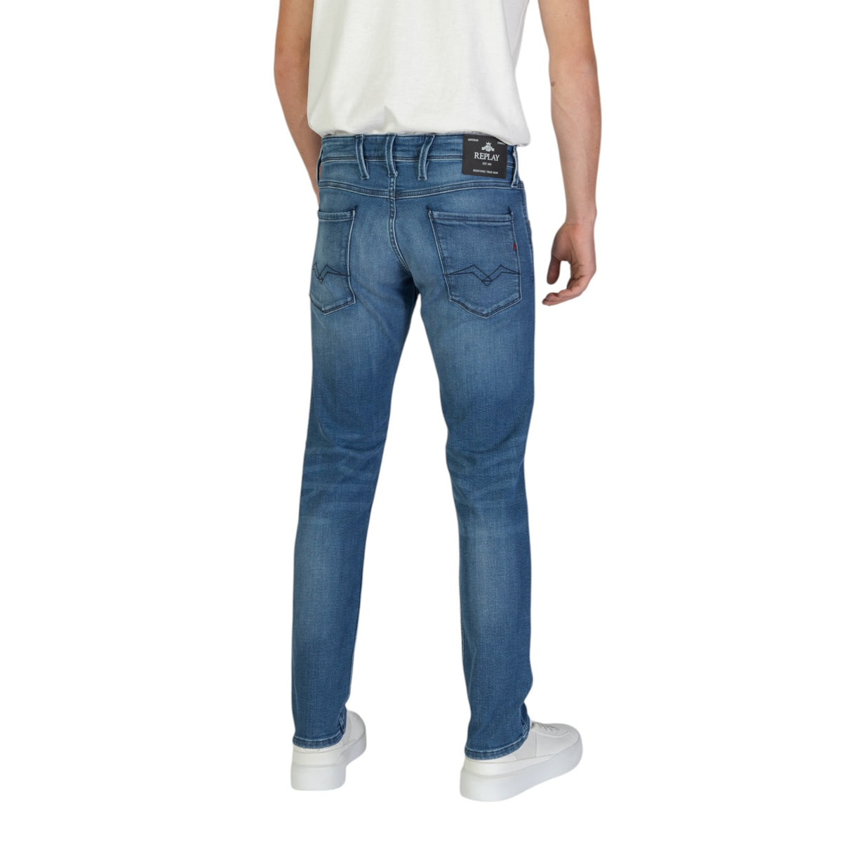 Replay — Jean réf. M914.000.261 bleu homme — vue 5