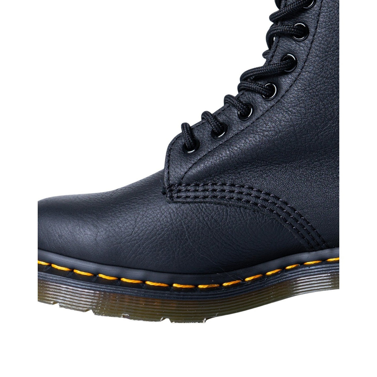 Dr. Martens — Bottes réf. 13512006 en cuir noir femme — vue 3
