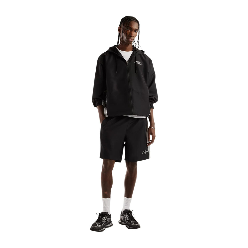 New Balance — Hooded jacket ref. MJ62Y8SJBK black man — view 3