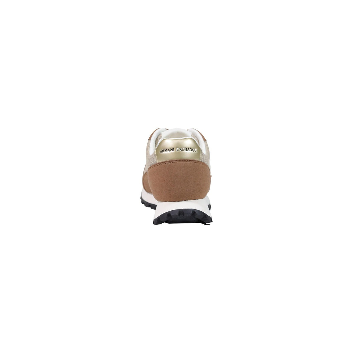 Armani Exchange — Women’s beige textile sneakers — view 4