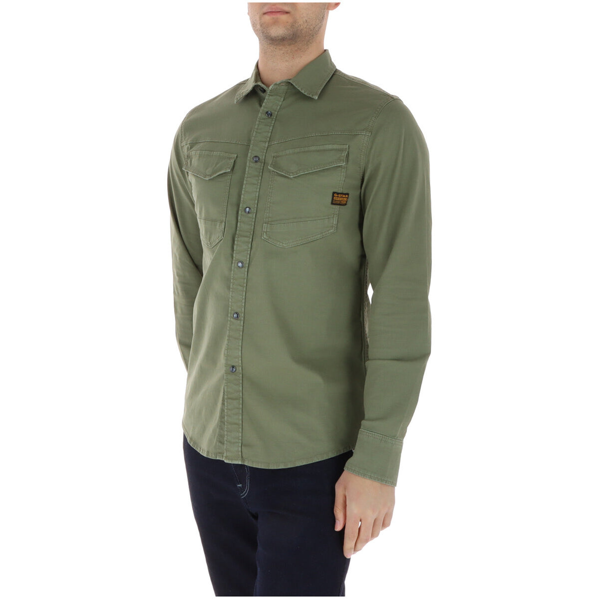 G-star — Chemise D23616 vert homme — vue 3