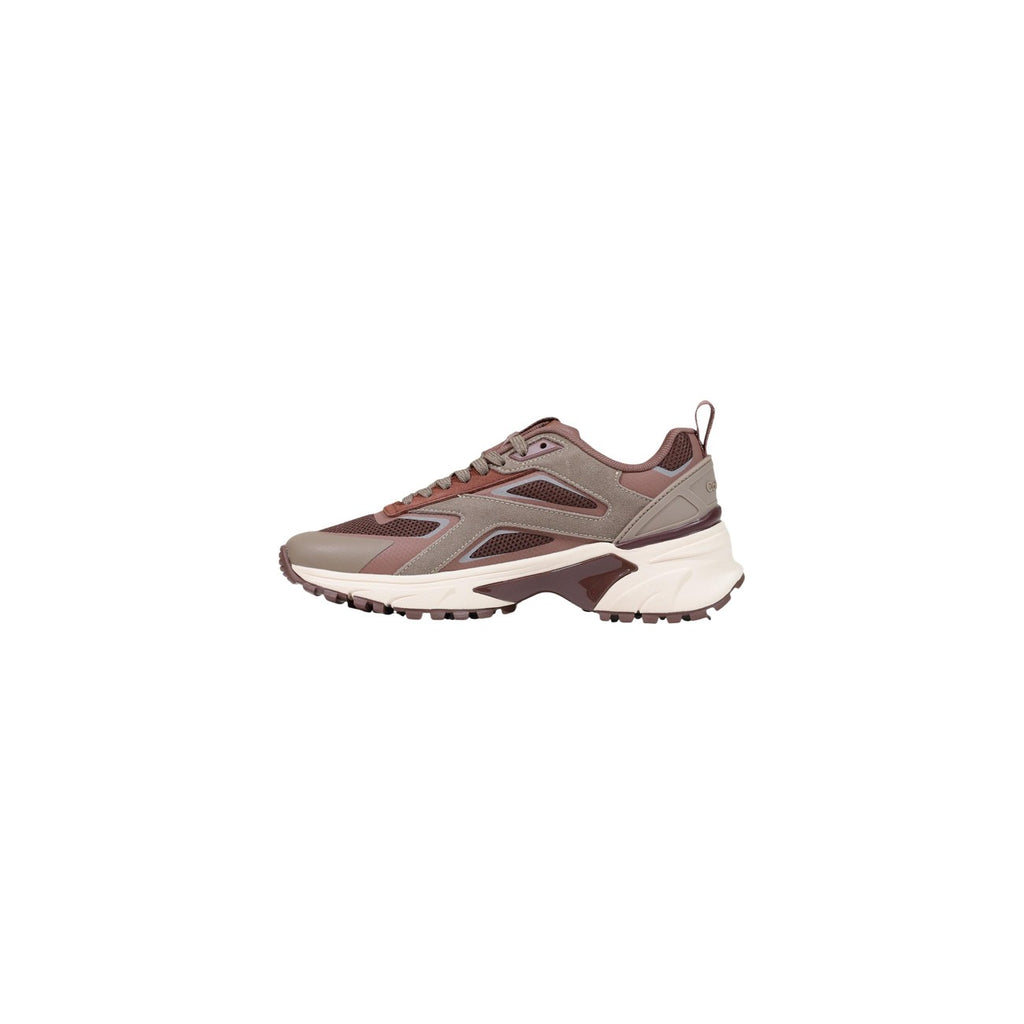 Calvin Klein — Baskets marron femme — vue 3