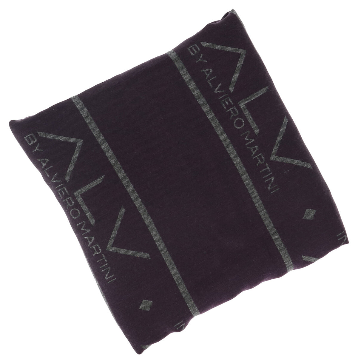 Alviero Martini — Écharpe imprimée violette femme — vue 2