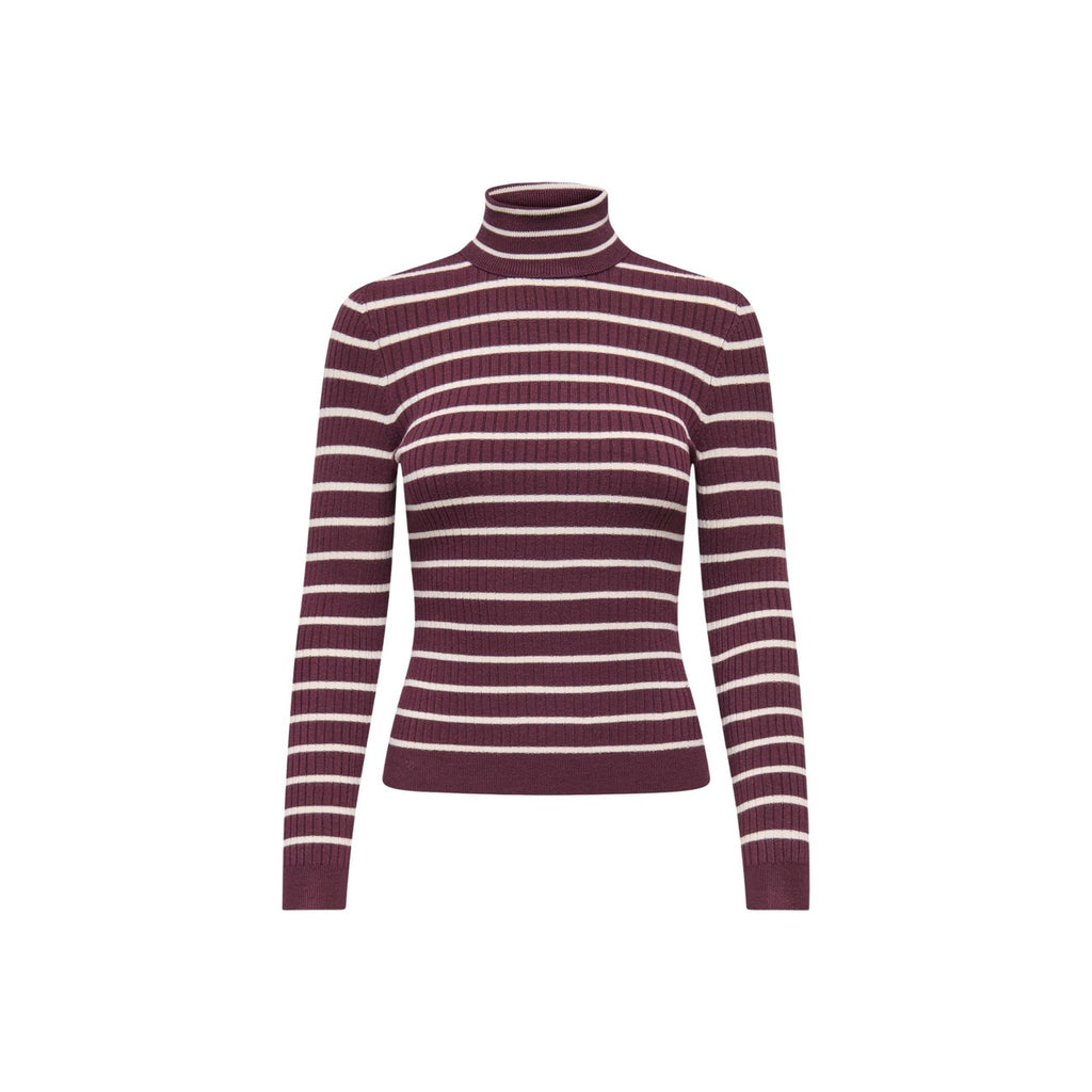Only — ONLKAROL women’s high-neck knit sweater — view 3