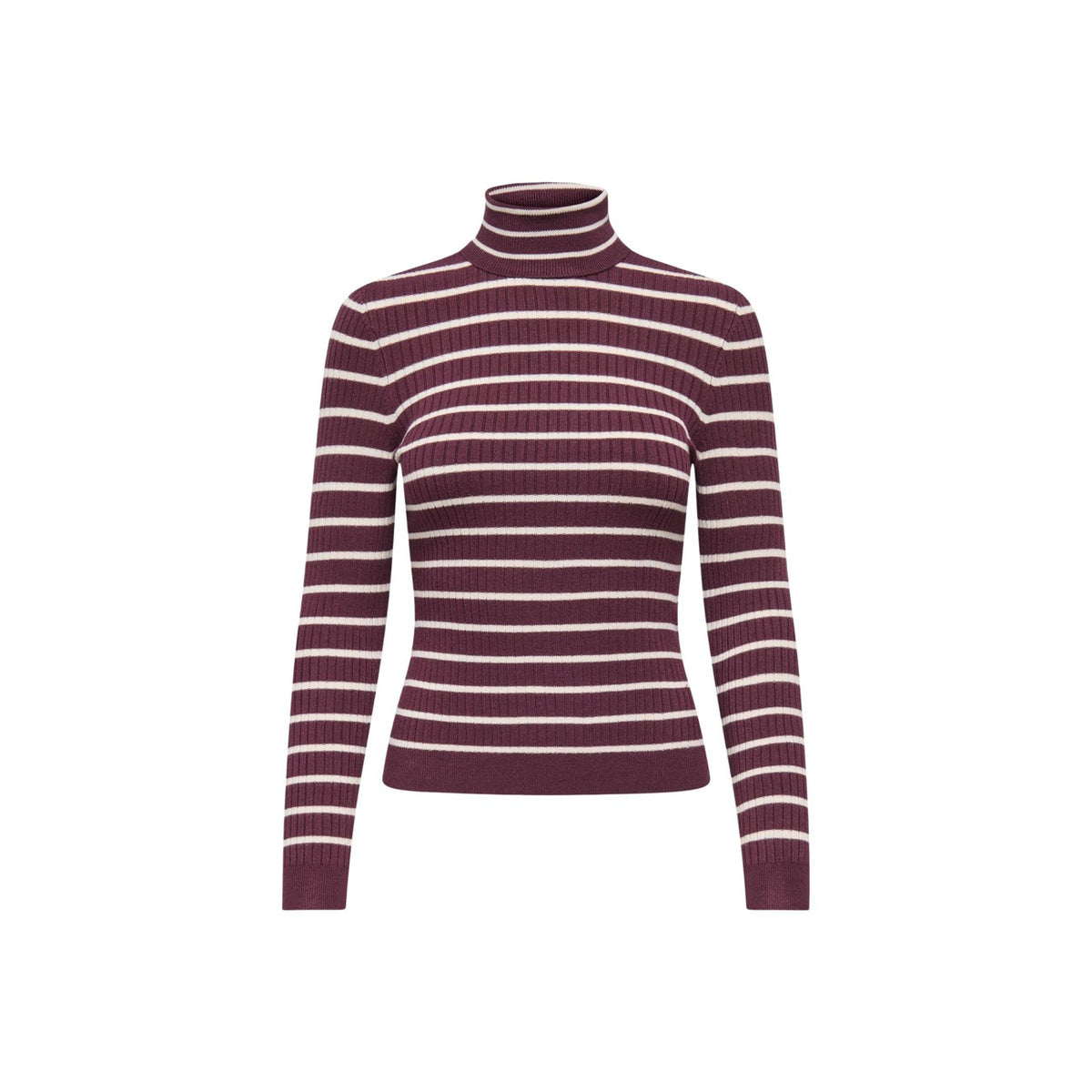 Only — ONLKAROL women’s high-neck knit sweater — view 3