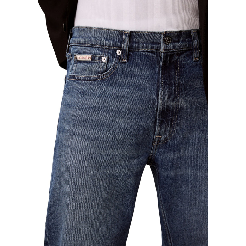 Calvin Klein Jeans — Jean LV04RB770G bleu en coton bio homme — vue 4