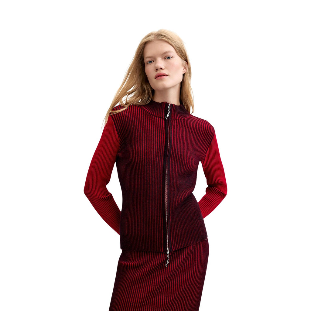 Desigual — Pull Bloody rouge femme