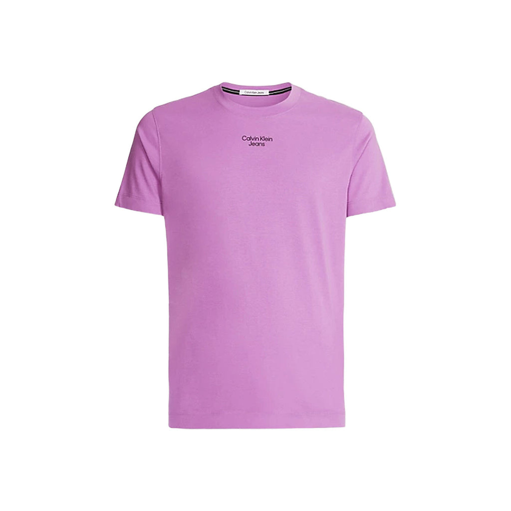 Calvin Klein Jeans — T-shirt J30J320595 violet homme