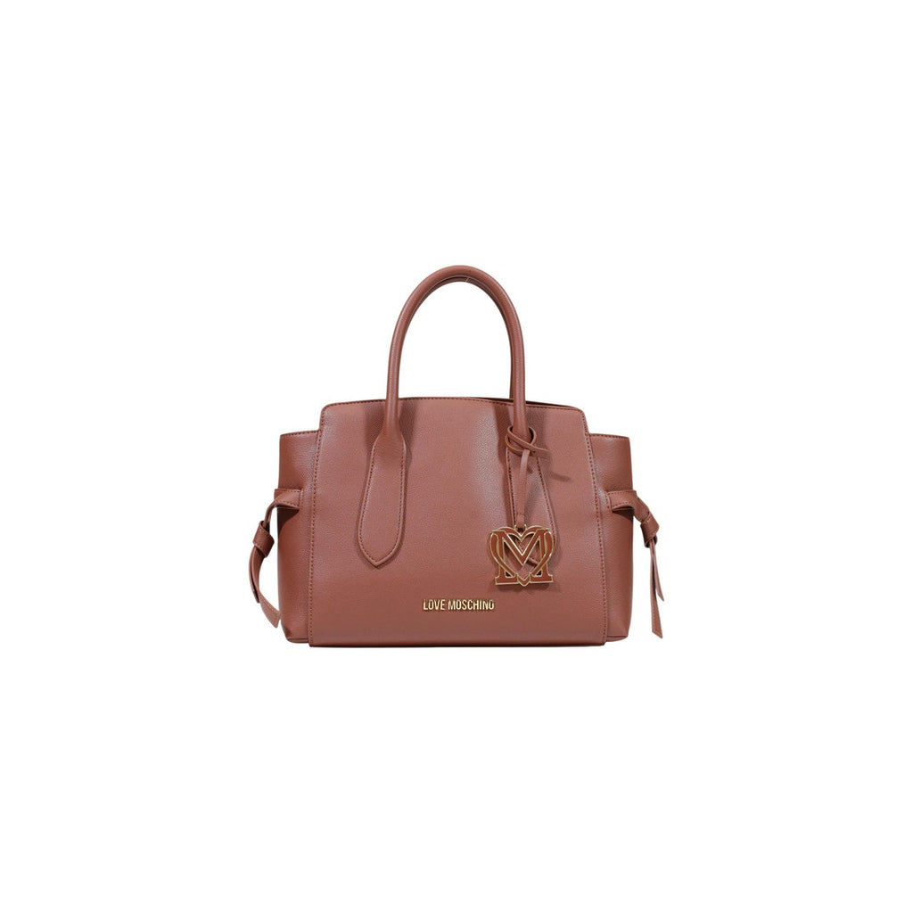 Love Moschino — Braune Umhängetasche 13 × 25 × 13 cm Damen