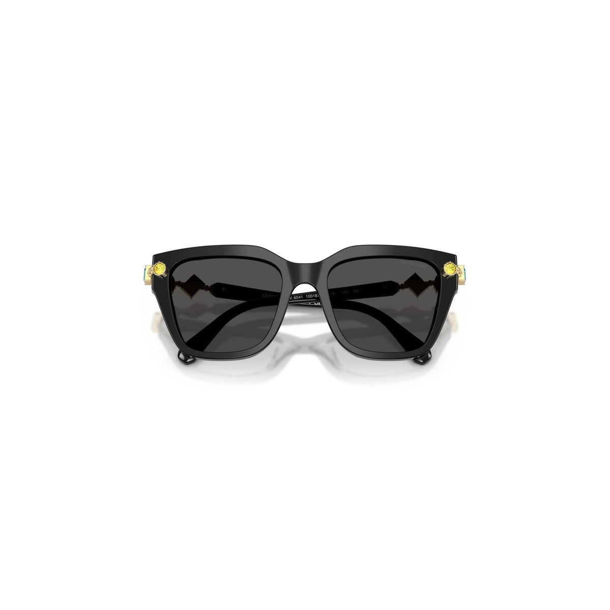 Swarovski — Lunettes de soleil noir femme — vue 2