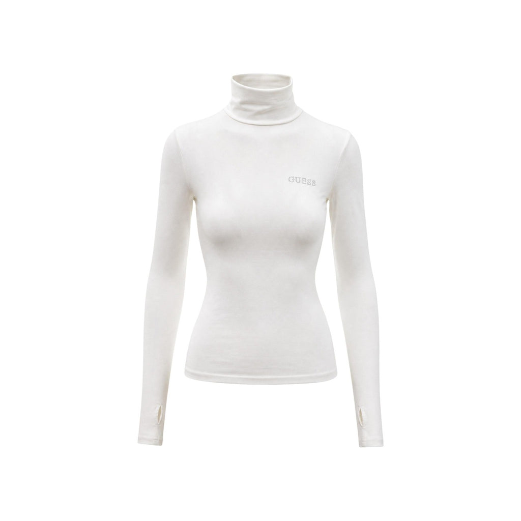 Guess — Women’s white high-neck Greta top — view 3