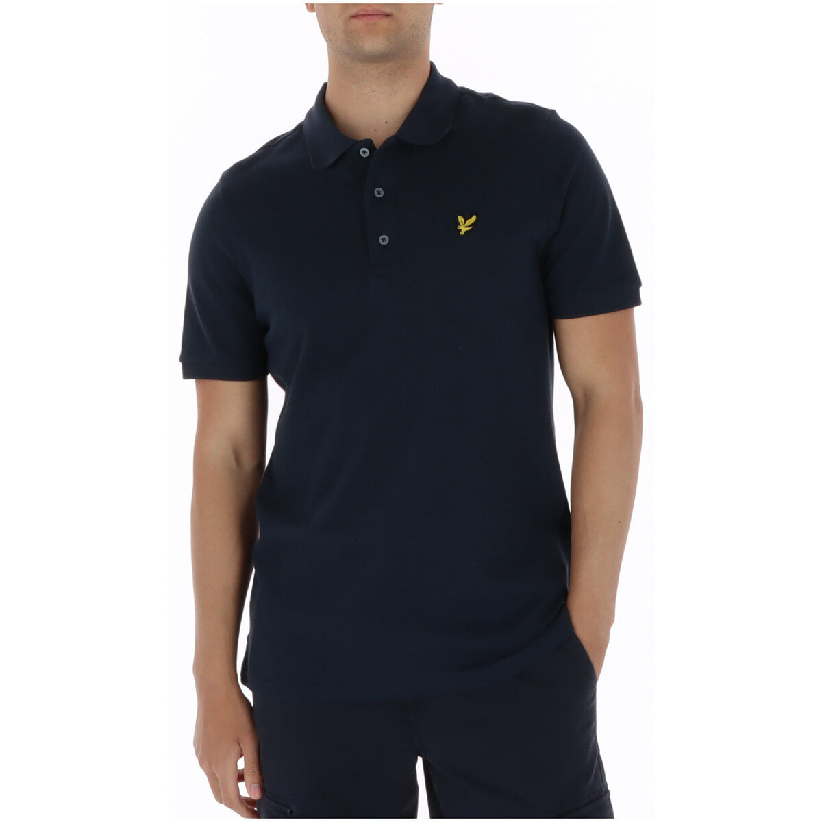 Lyle & Scott — Polo en coton stretch homme — vue 4