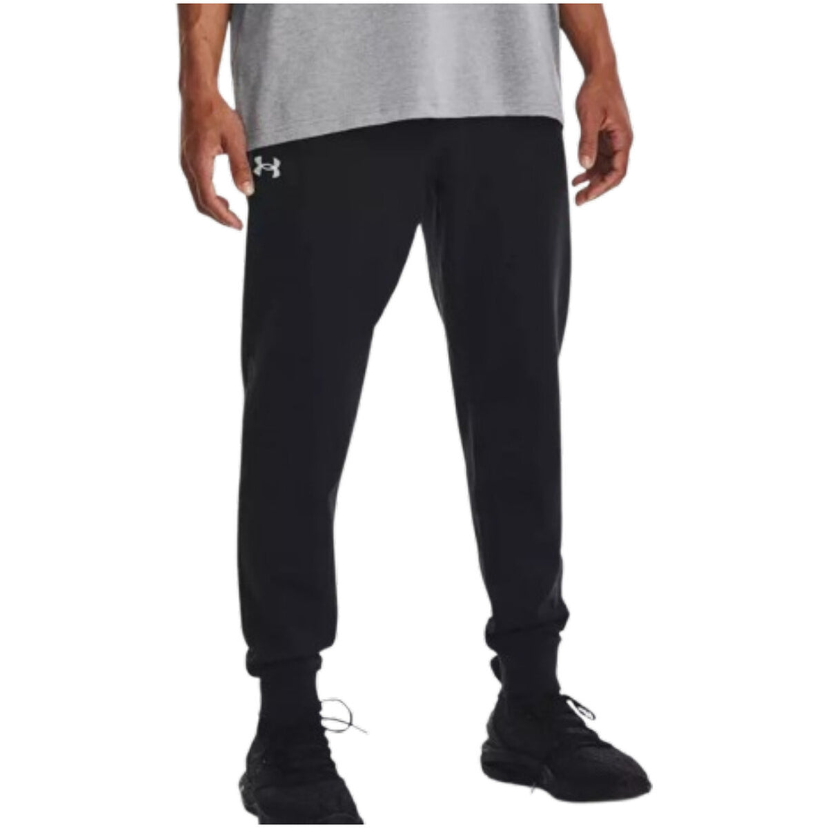 Under Armour — Men's Rival Fleece Joggers black