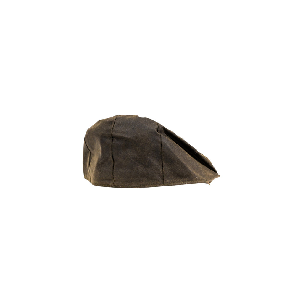 Barbour — Groene Wax Flat herenpet — afbeelding 3