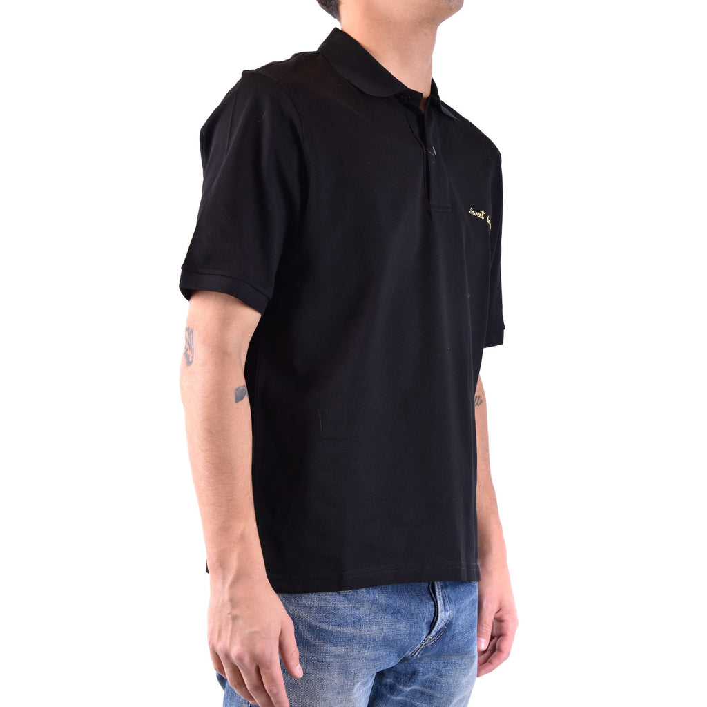 Saint Laurent — Polo B_42530 black men — view 2