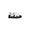 Dr. Martens — Damen-Sandalen Voss II aus weißem Leder