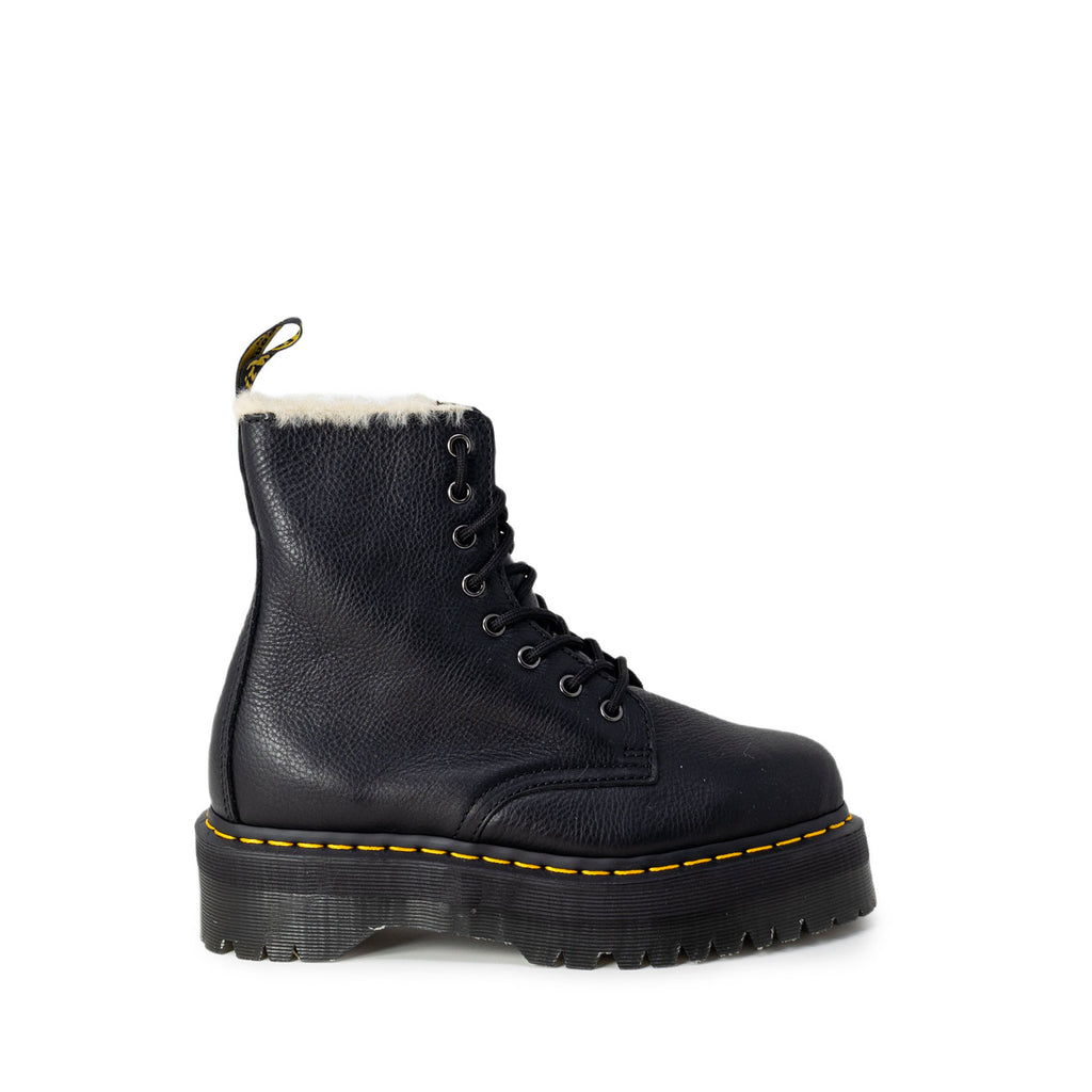 Dr. Martens — Bottes réf. 25637001 en cuir noir femme