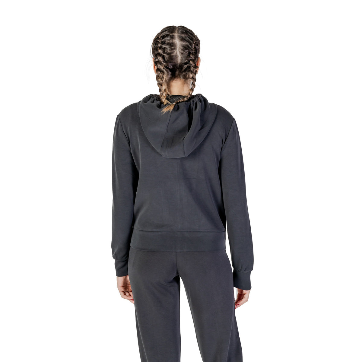 Guess Active — Zwarte hoodie voor dames V4YQ06 KCAY2 — afbeelding 2