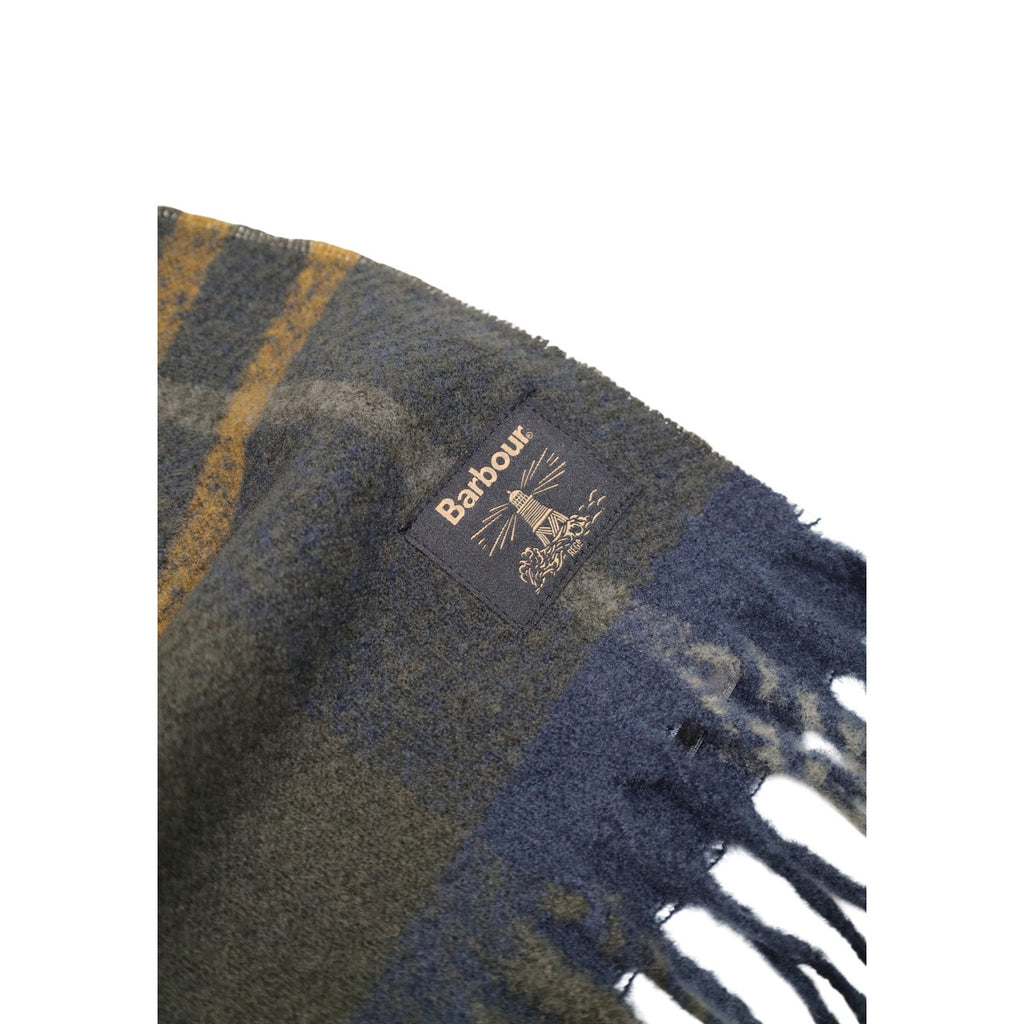 Barbour — Groene Yorklane Tartan herensjaal — afbeelding 3