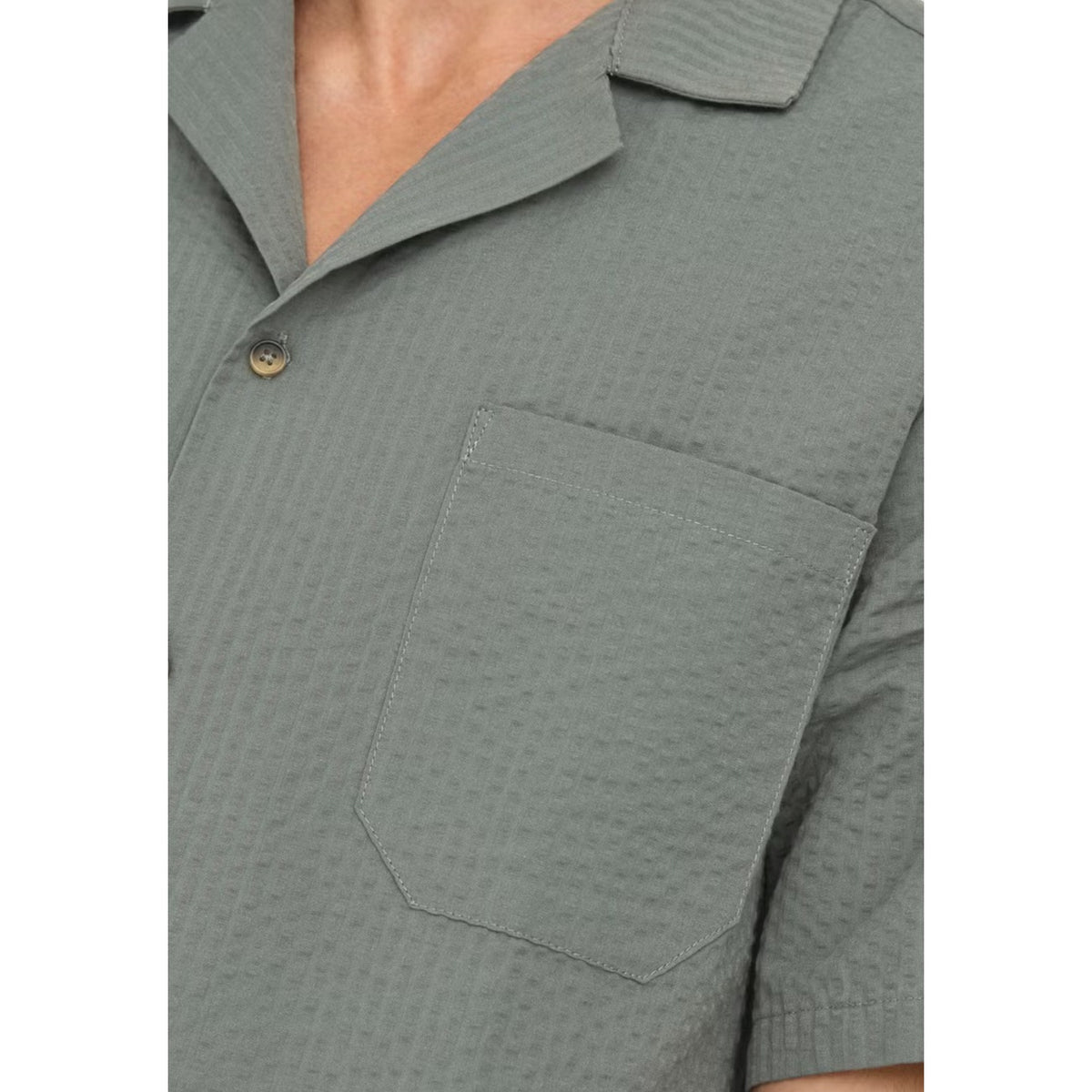 Only & Sons — Men's short-sleeved Eye shirt — view 5