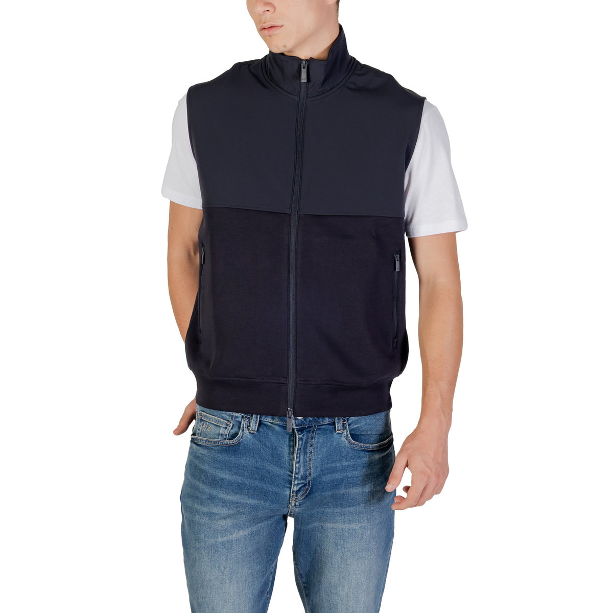 Armani Exchange — Sweat XM001565 bleu homme — vue 5