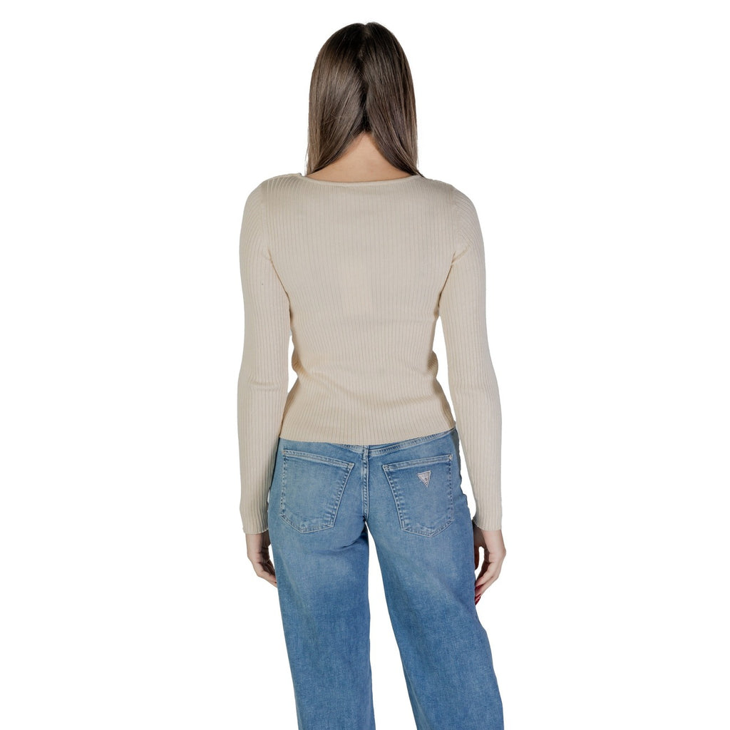 Vila Clothes — Damenpullover 14103386 weiß — Ansicht 2