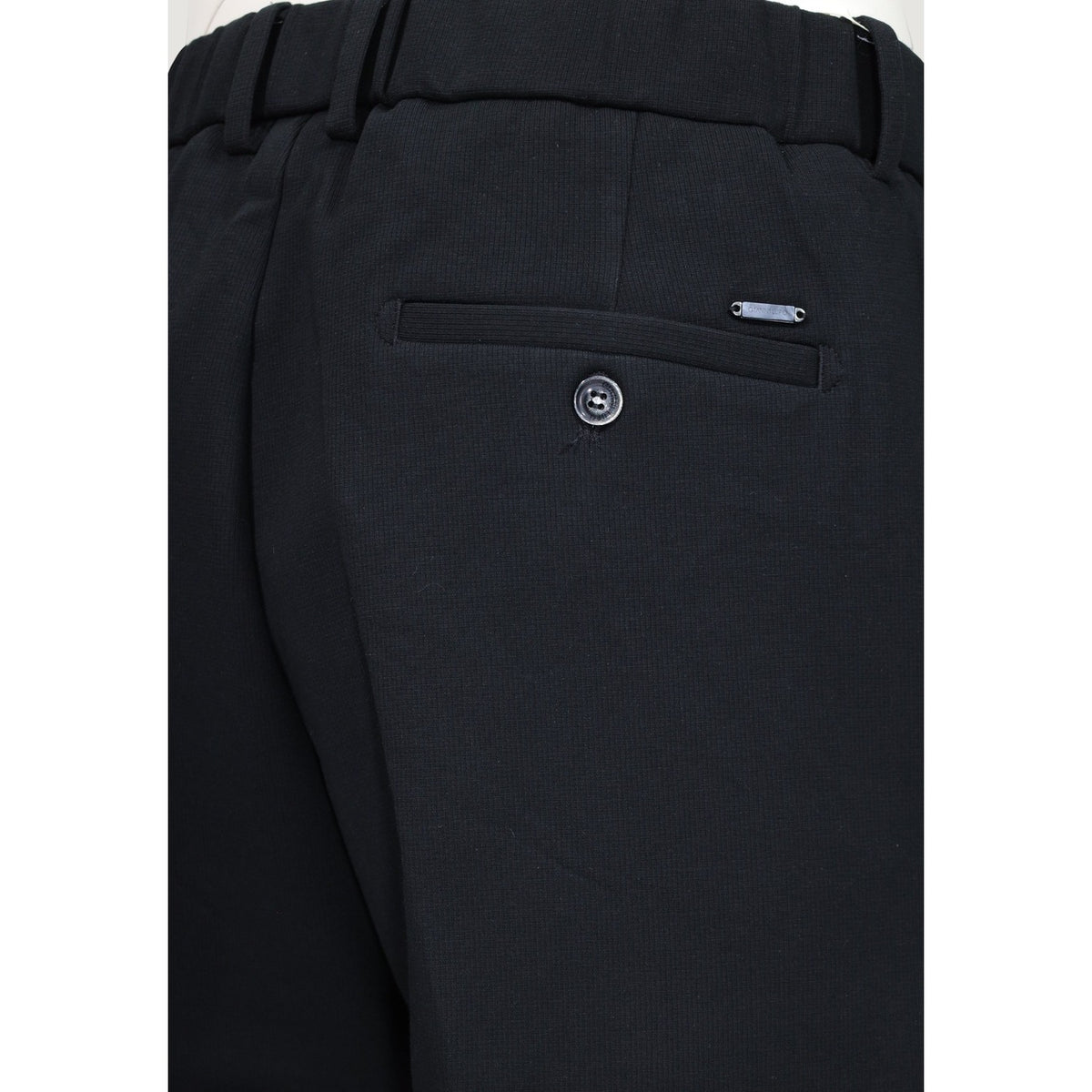 Gianni Lupo — Pantalon casual noir homme — vue 3