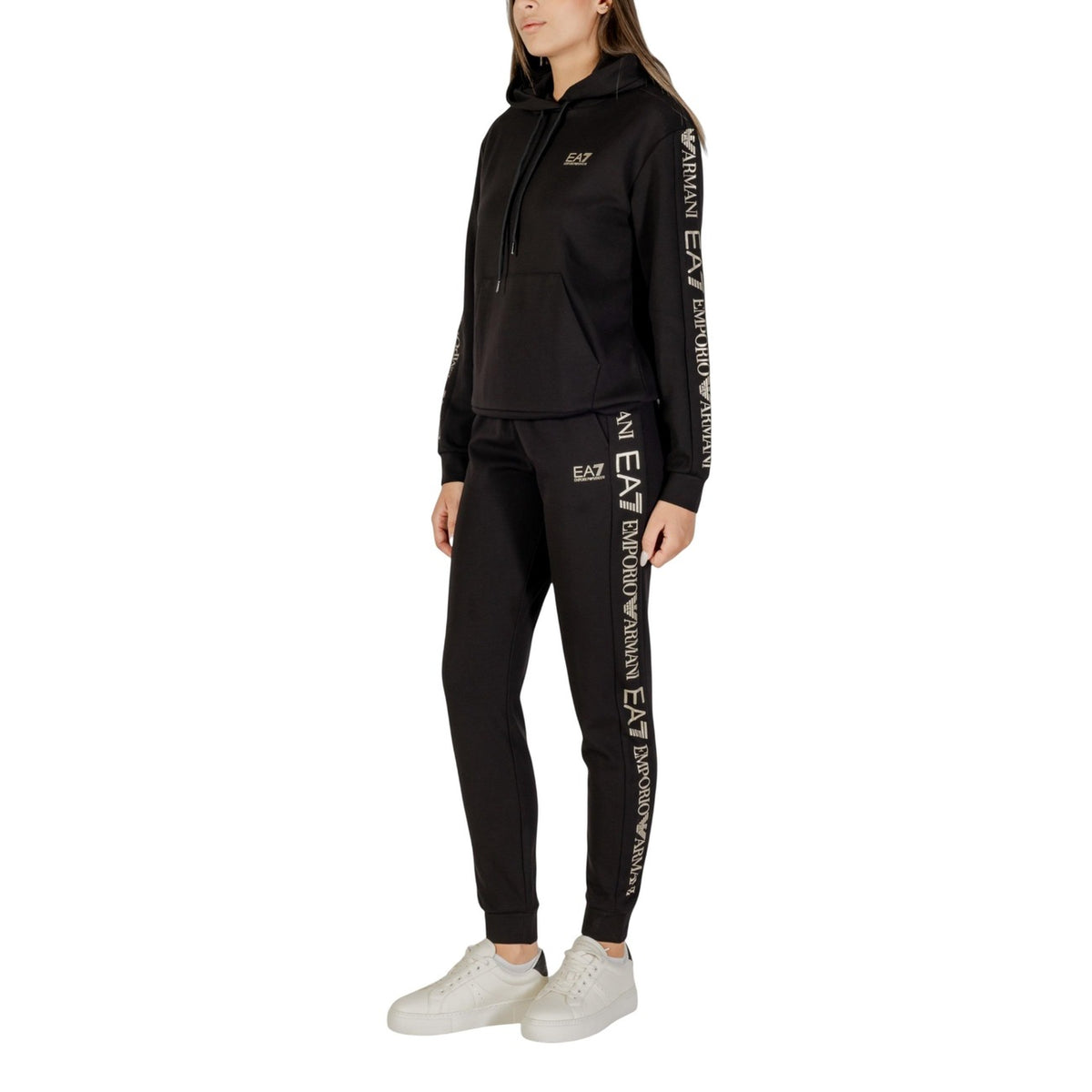 EA7 — Survêtement noir femme — vue 2