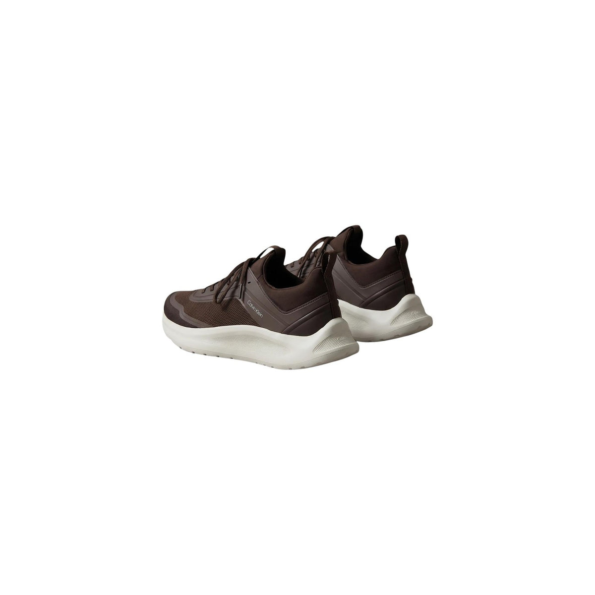 Calvin Klein — Baskets marron homme — vue 3