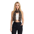 Guess — Women's Printed Scarf - brown color