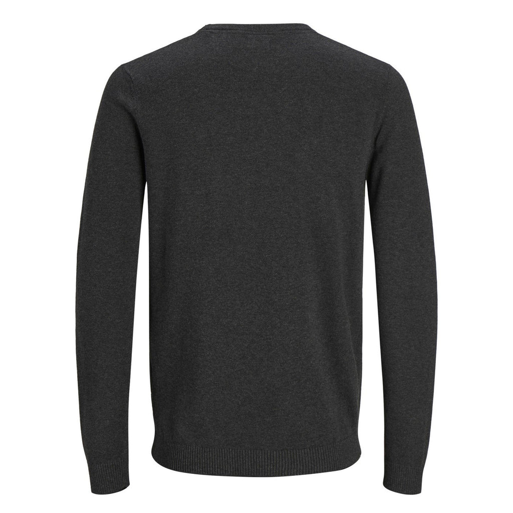 Jack & Jones — Men's gray Essential Basic sweater — view 2