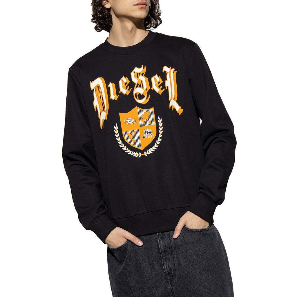 Diesel — Sweatshirt ref. B_44449 black man — view 2