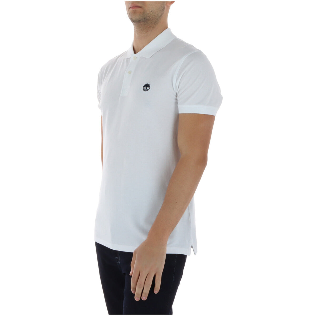 Timberland — Polo réf. TB0A6BX4100 manches courtes blanc homme — vue 3