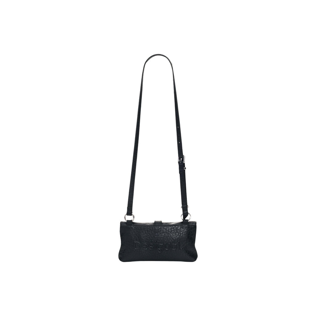 Desigual — Portefeuille Mone Half Logo Clutch Mic noir femme — vue 3