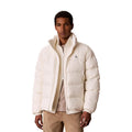 Calvin Klein Jeans — Wit herenjack met capuchon