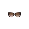 Vogue Eyewear — Geometrische Sonnenbrille aus braunem Acetat 52 mm für Damen