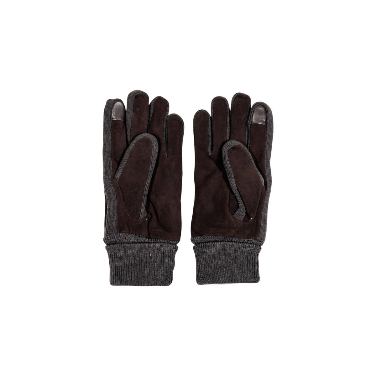 Barbour — Gants Magnus en cuir marron homme — vue 2