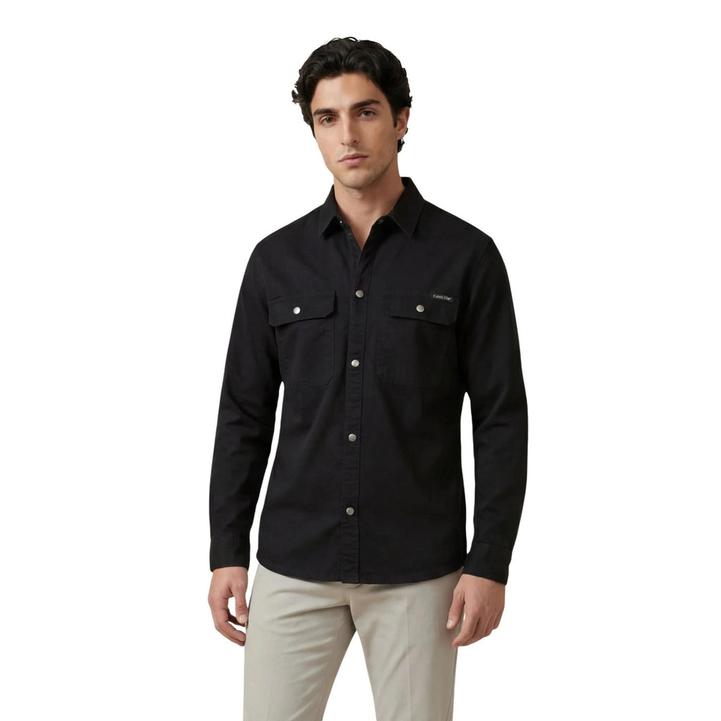 Calvin Klein Jeans — Chemise LV04RE103G Noire homme