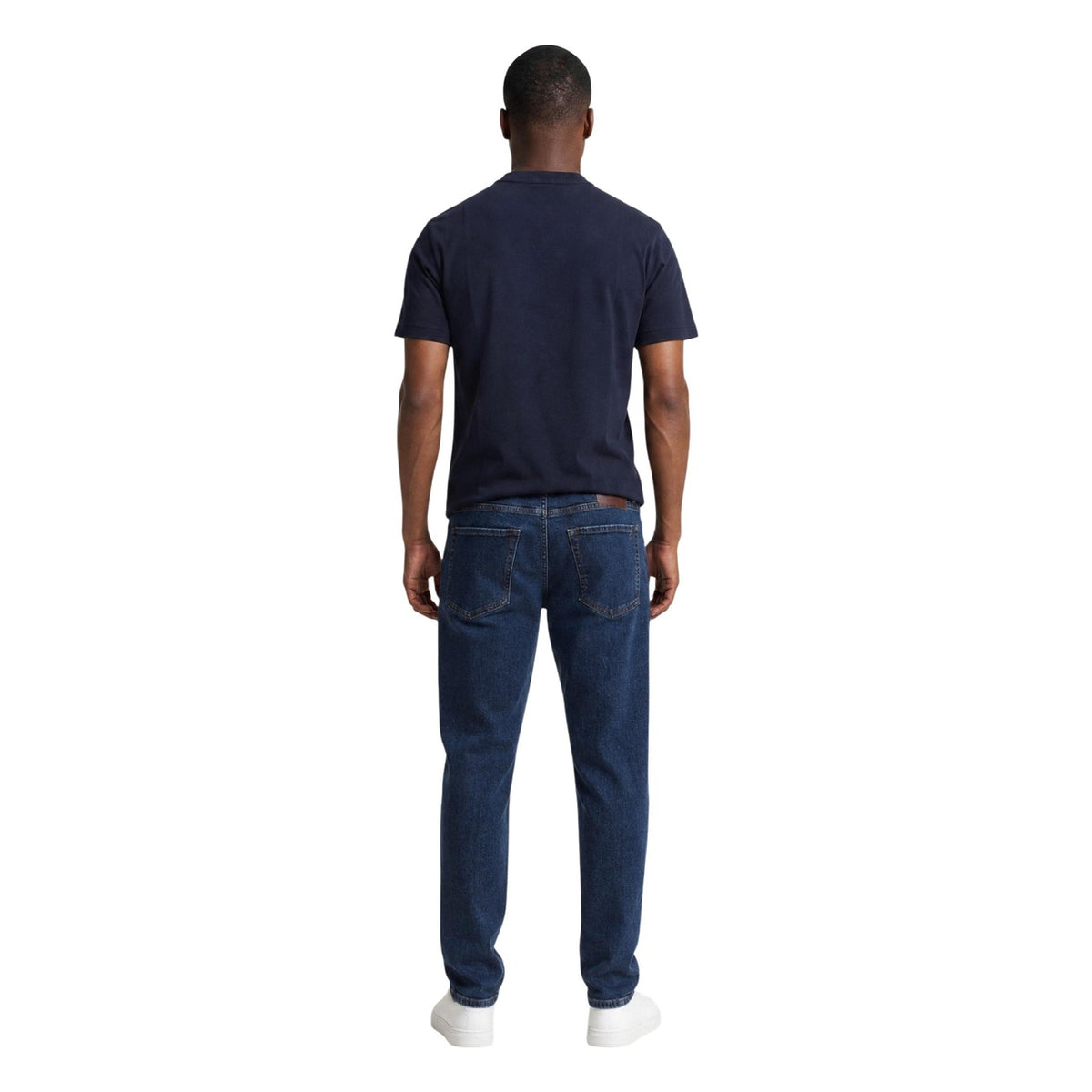 Armani Exchange — T-shirt en coton bleu homme — vue 5