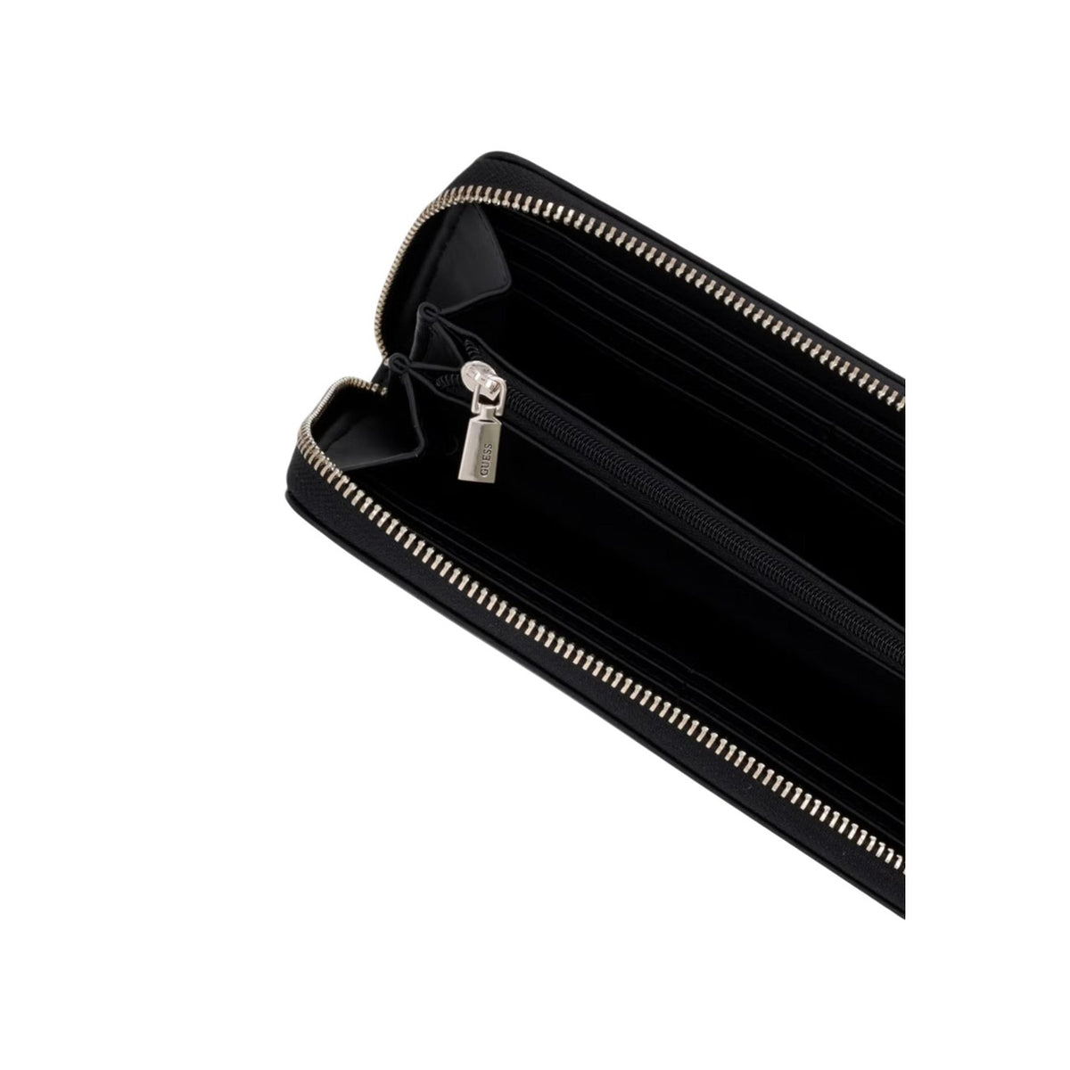 Guess — Women's Lucci SLG Large Zip Wallet - black color — view 3