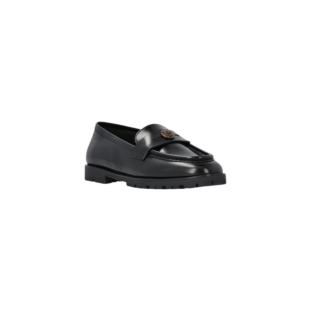 Pinko — Nora 07 low shoes in black leather for women — view 2