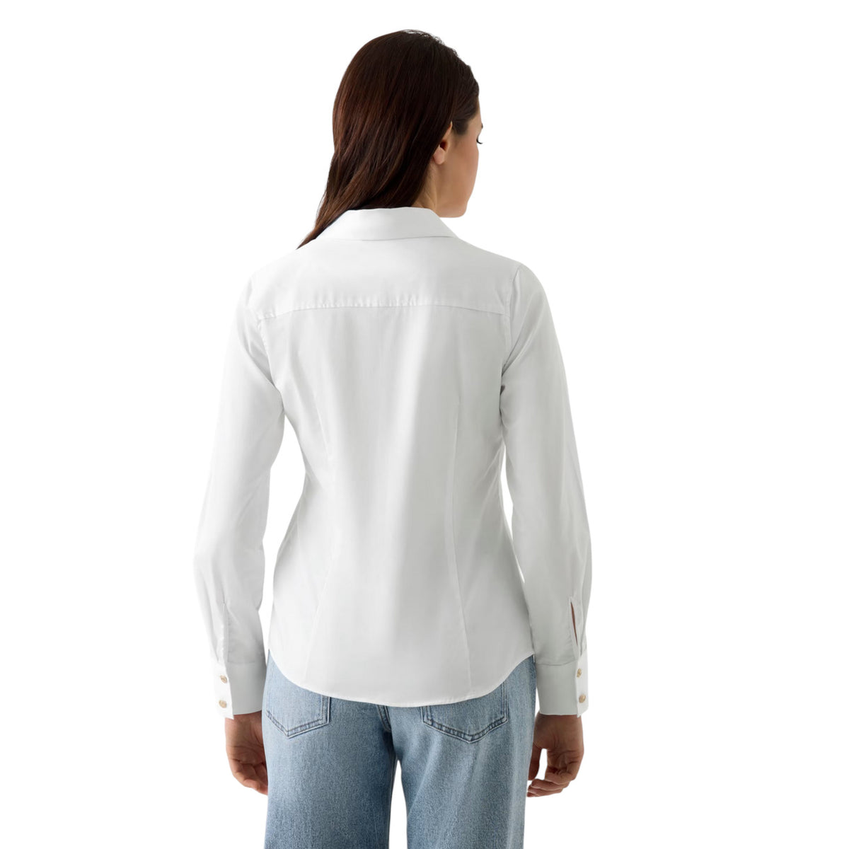 Guess — Hemd New Cate Shirt für Damen - Farbe weiß — Ansicht 3