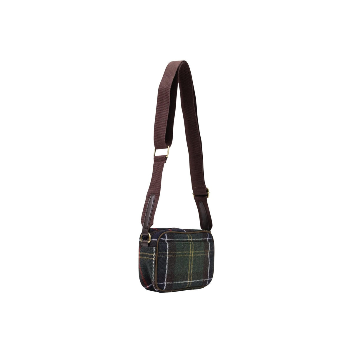 Barbour — Contin Tartan Mini damescrossbodytas — afbeelding 5